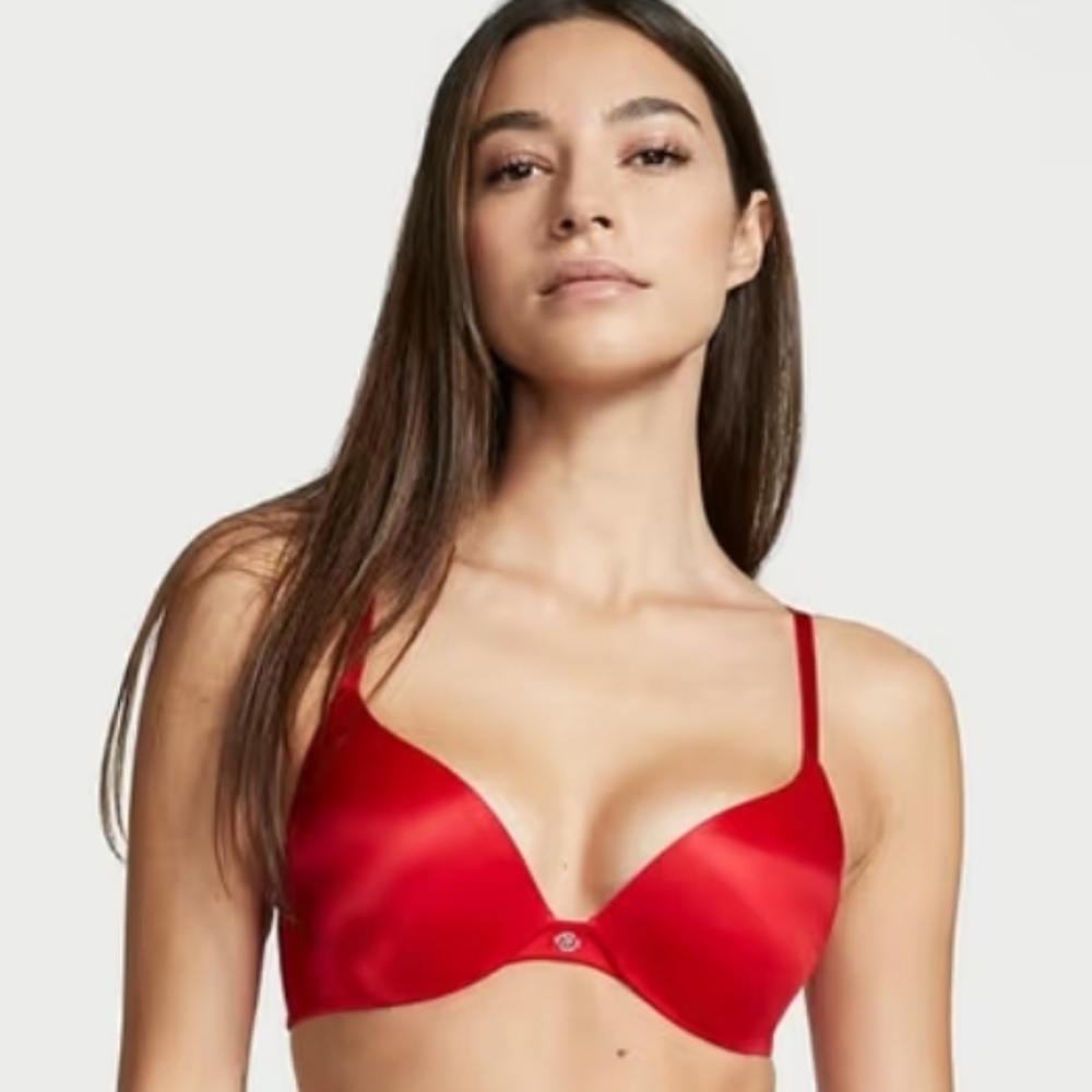 Victoria's Secret SO Obsessesed Red Push UP Bra